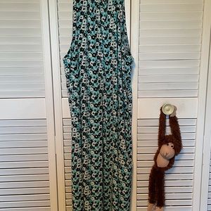 Michael Kors print Mock neck dress size XL